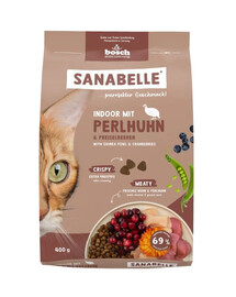SANABELLE Indoor Perlička 400 g pro kočky, které žijí uvnitř domu