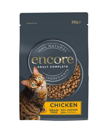 ENCORE Cat granule s kuřetem pro kočky 800 g