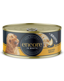 ENCORE Dog Chicken Breast in Broth kuřecí prsa ve vývaru 156 g