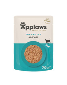 APPLAWS Cat Adult Pouch Tuna in Broth kapsička pro dospělé kočky s tuňákem ve vývaru 70 g
