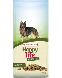 VERSELE-LAGA Happy Life Adult Essential 20 kg krmivo pro psy s kuřetem