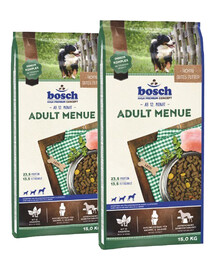 BOSCH Adult Menue 30 kg (2 x 15 kg)