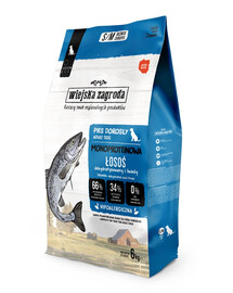 WIEJSKA ZAGRODA Monoprotein Losos S/M 6 kg