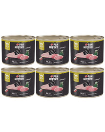 PAN MIĘSKO krmivo pro kočky s krůtou a husou 6x200 g