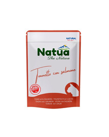 NATUA Natural Tuňák s lososem v želé pro kočky 70 g