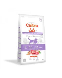 CALIBRA Dog Life Junior Small Medium Breed Lamb 2,5 kg s jehněčím masem pro mladé psy malých a středních plemen