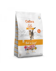 CALIBRA Cat Life Adult Lamb 6 kg granule pro kočky s jehněčím