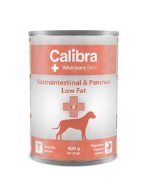 CALIBRA Veterinary Diet Dog Gastrointestinal Low Fat 400 g konzerva pro psy