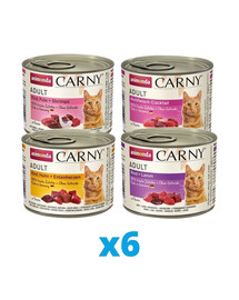 ANIMONDA Carny mix smaków 24 x 200 g