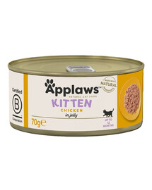 Kurczak w galarecie 70 g mokra karma dla kociąt