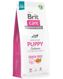 BRIT Care Grain-free Puppy krmivo s lososem 12 kg