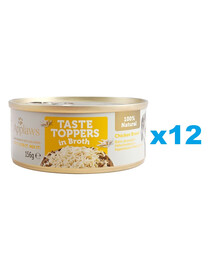 APPLAWS Taste Toppers Pierś z kurczaka w bulionie 12x156 g