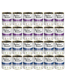 DOLINA NOTECI Mix chutí Premium treska s brokolicí a králík s brusinkami 24x800g