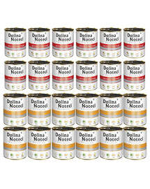DOLINA NOTECI Mix smaków Premium Bogata w wołowinę i kaczkę z dynią 24x800g