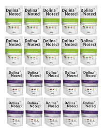 DOLINA NOTECI Prémiový mix chutí Bohatý na králíka s brusinkami a zvěřinou 20x500 g