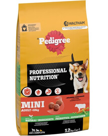 PEDIGREE Professional Nutrition Adult Mini Hovězí maso a zelenina 12 kg pro psy malých plemen