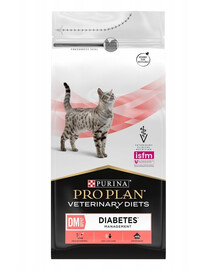 PURINA PRO PLAN Veterinary Diets Feline DM St/Ox Diabetes Management 1,5 kg suché krmivo pro kočky s cukrovkou