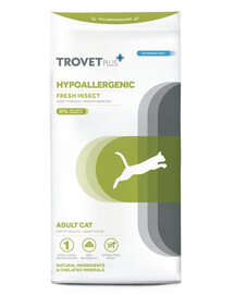 TROVET Plus Hypoallergenic Fresh Insect IRD pro kočky 2,5 kg