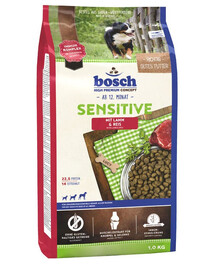 BOSCH Sensitive jehněčí s rýží 2x1 kg