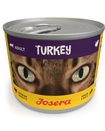 JOSERA Cat Indyk konzerva krmiva pro kočky 24x200g