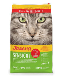 JOSERA SensiCat pro citlivé kočky 10 kg