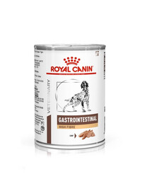 ROYAL CANIN Veterinary Gastrointestinal High Fibre paštika 24x410 g paštika pro psy s poruchami trávení