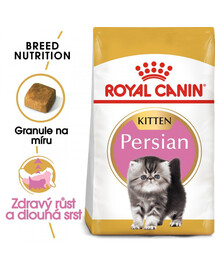 ROYAL CANIN Kitten persian 2x2 kg suché krmivo pro koťata perského plemene do 12 měsíců věku