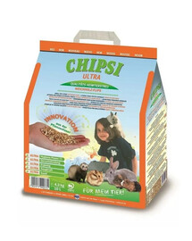JRS Chipsi Ultra 10l (4,5 kg) absorpční podestýlka pro malá zvířata