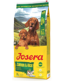 JOSERA Mother and Puppy Salmon with Rice 2x12,5kg pro štěňata, březí a kojící feny