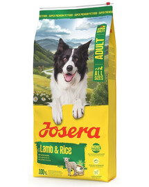 JOSERA Lamb and Rice Adult 2x12,5kg monoproteinové krmivo pro psy