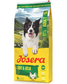JOSERA Light Vital 2x12,5kg pro psy podporující regulaci hmotnosti