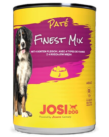 JOSERA JosiDog Pate Finest Mix 24x800g paštika s 5 různými druhy masa pro psy