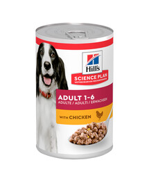 HILL'S Science Plan Canine Adult Chicken 24x370 g pro dospělé psy s kuřecím masem