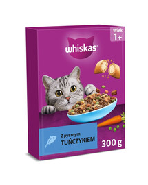 WHISKAS Adult s lahodným tuňákem 300 g granule pro kočky