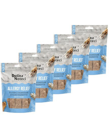 DOLINA NOTECI Smart Chews Allergy Relief 5x100g podpora při potravinových alergiích, sušené pamlsky pro psa