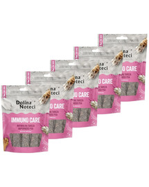 DOLINA NOTECI Smart Chews Immuno Care 5x100g podpora imunity, sušené pamlsky pro psy