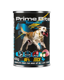 GAME DOG Prime Bite Kachna s cuketou 400g konzerva pro psy všech věkových kategorií
