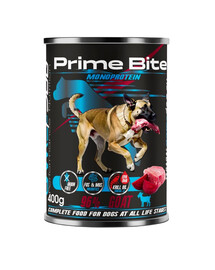 GAME DOG Prime Bite Hovězí s mrkví 400g mokré krmivo pro psy všech věkových kategorií