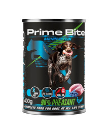 GAME DOG Prime Bite Bažant s borůvkami 400g mokrá strava pro psy všech věkových kategorií