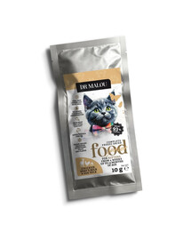 DR MALOU Kitten Liofilizované krmivo Kuřecí s kozím mlékem a žloutkem 10 g granule pro koťata