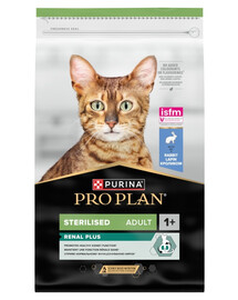 PURINA PRO PLAN Sterilised Renal Plus Bohatá na králíka 10 kg granule pro kočky po sterilizaci