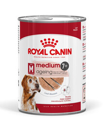 ROYAL CANIN Size Health Nutrition Medium Ageing Loaf 410 g konzerva pro starší psy středních plemen