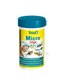 Micro Crisps 100 ml pokarm dla rybek tropikalnych płatki