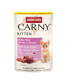 ANIMONDA Carny Kitten Pouch Baby pate 85g konzerva pro koťata
