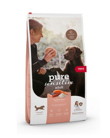 MERA Dog Pure Sensitive Adult Salmon Rice 12,5 kg losos a rýže granule pro citlivé psy