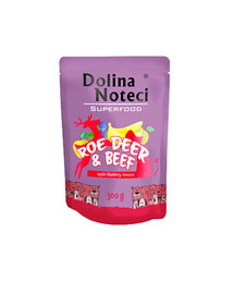 DOLINA NOTECI SuperFood Srnčí a hovězí 300 g
