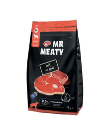 MR MEATY Dog Beef with Goat M 9 kg hovězí s kozím masem granule pro psy