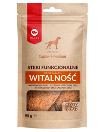 MACED Funkční steaky Hovězí 90g pamlsky podporující vitalitu