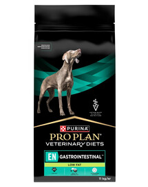 PURINA PRO PLAN Veterinary Diets Canine EN Gastrointestinal Low Fat 11 kg granule pro psy s trávicími problémy