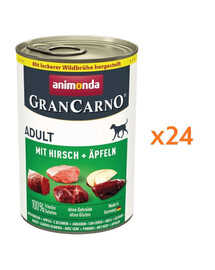 ANIMONDA GranCarno jelen s jablkem 24x400 g